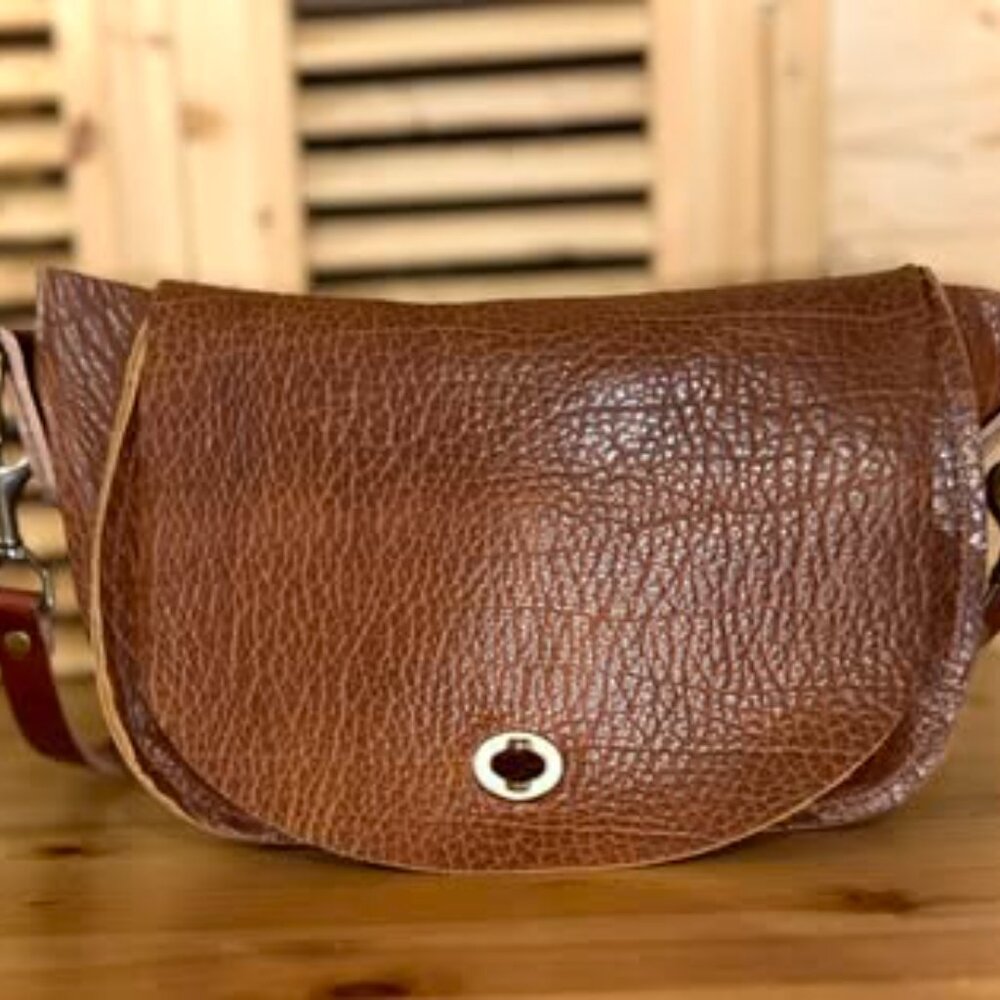 Go Forth Goods Large Vivian In Cognac In Mocha Ac… - image 3